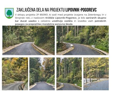ZAKLJUČENA Sanacija IPOVNIK pOGOREVC 11. 11. 2024